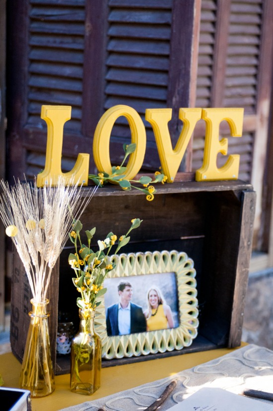 yellow-and-brown-diy-wedding
