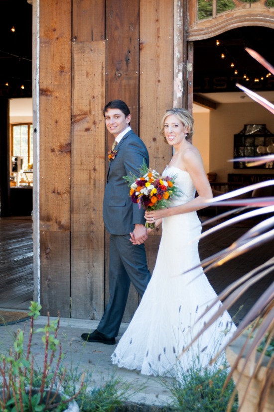 yellow-and-brown-diy-wedding