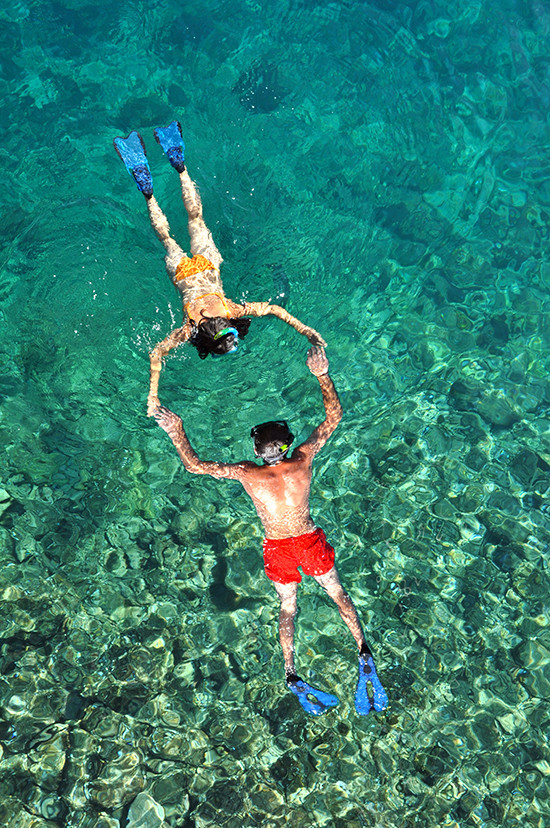 snorkeling honeymoon ideas
