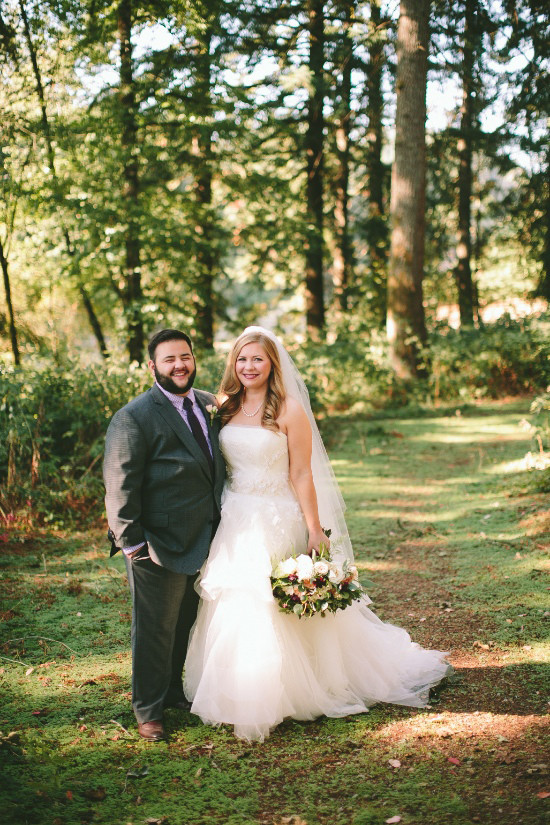 Burgundy & Plum Vineyard Wedding