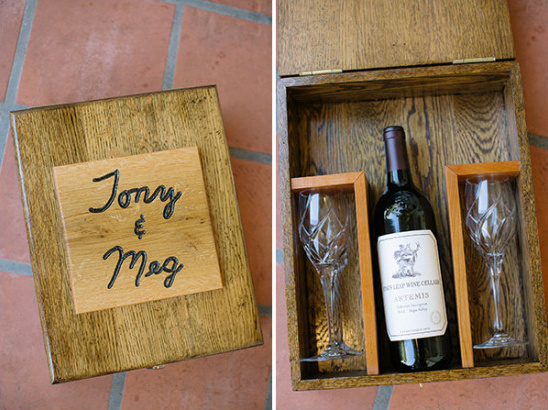 Custom ceremony wine box
