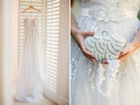 Bridal dress and details