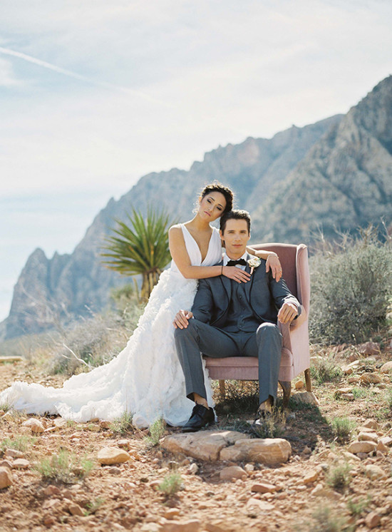 Elegant Outdoor Wedding At Red Rocks
