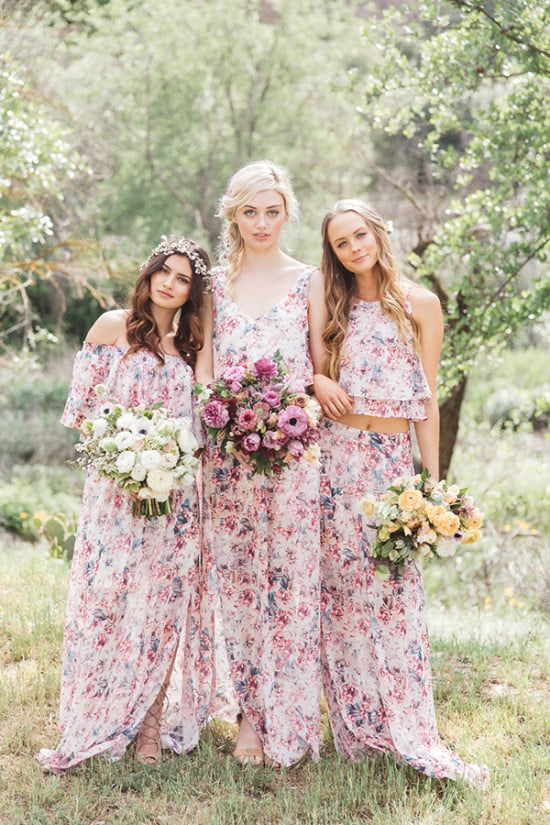 Pretty Dresses From Show Me Your Mumu & Green Wedding Shoes