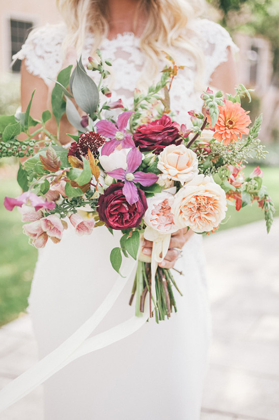 Romantic Copper & Blush Sonoma Wedding