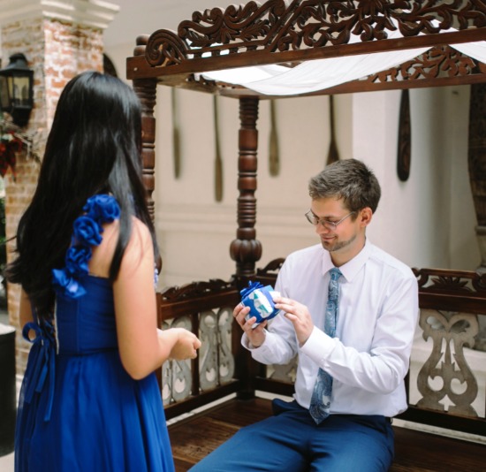 royal-blue-beach-wedding