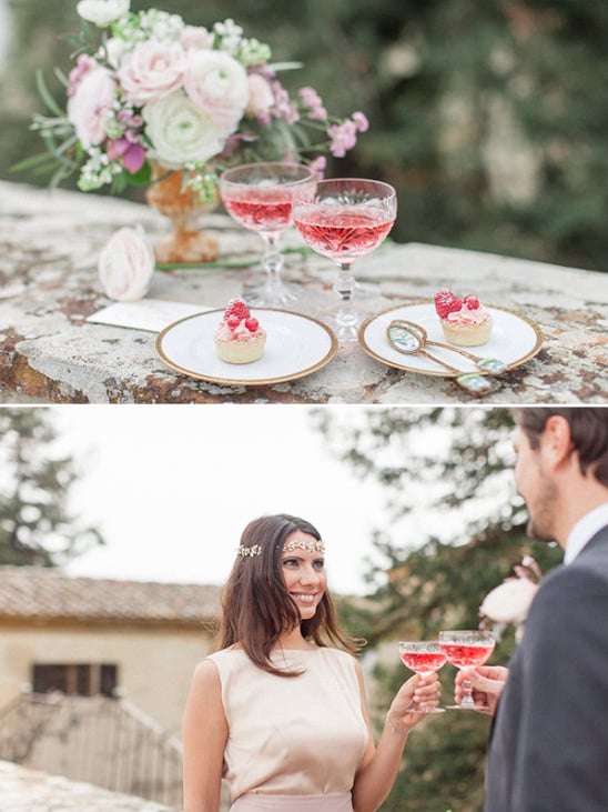 Wedding desserts and drinks