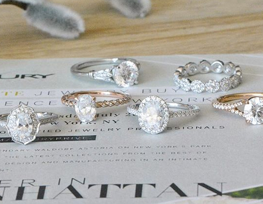 A.JAFFE engagement rings