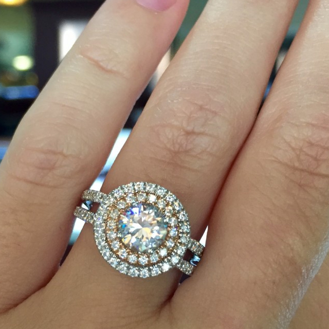 A.JAFFE engagement rings
