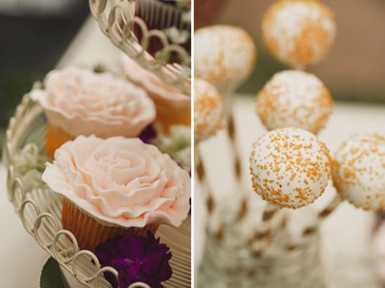 cupcakes and cake pops for your dessert table