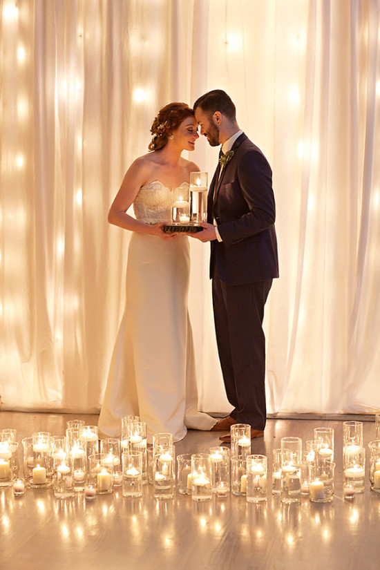 Modern Candlelight Wedding Ideas