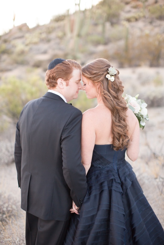 navy-and-pink-chic-desert-wedding