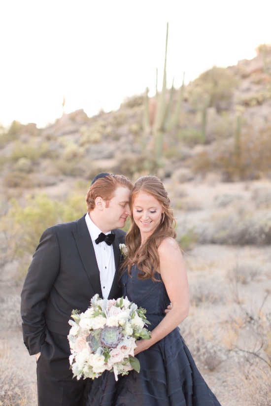navy-and-pink-chic-desert-wedding