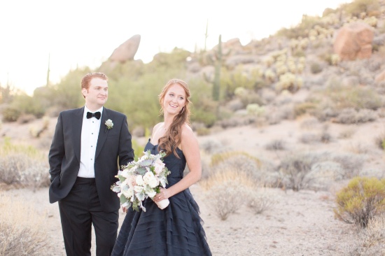 navy-and-pink-chic-desert-wedding