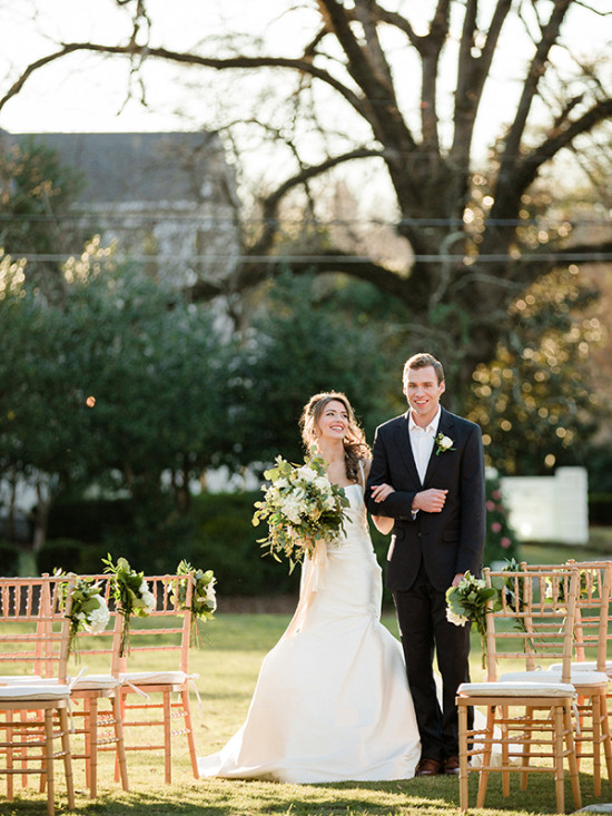 Southern outdoor wedding