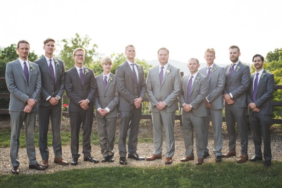 stylish-rustic-purple-and-white-wedding