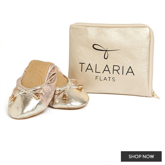 Bridesmaid gift idea - ballet flats form Talaria Flats