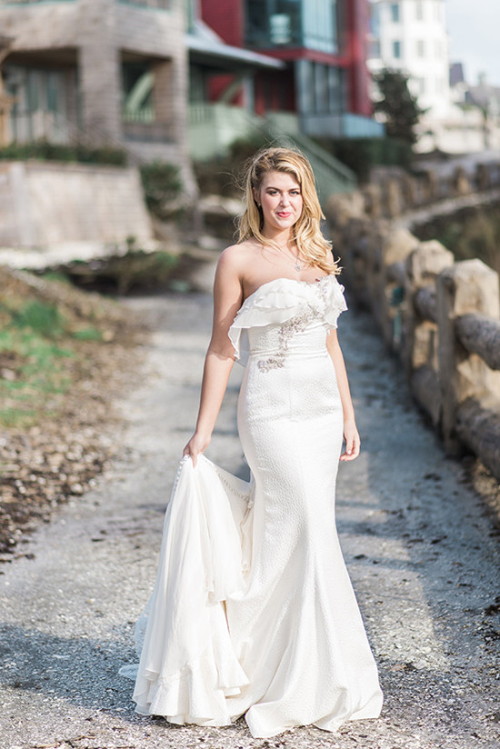 wedding dress from MeaMarie Bridal
