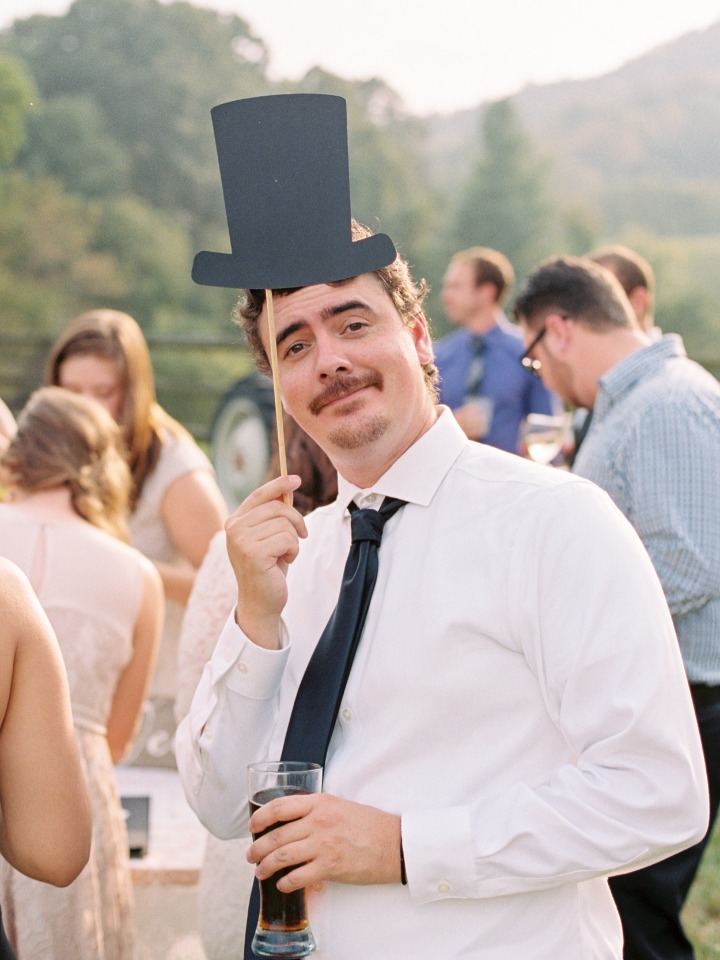 add a little fun to your wedding with fun photo booth props