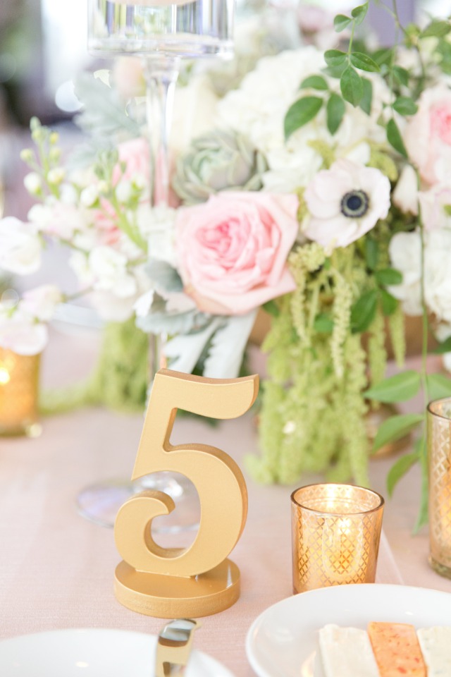 gold table number