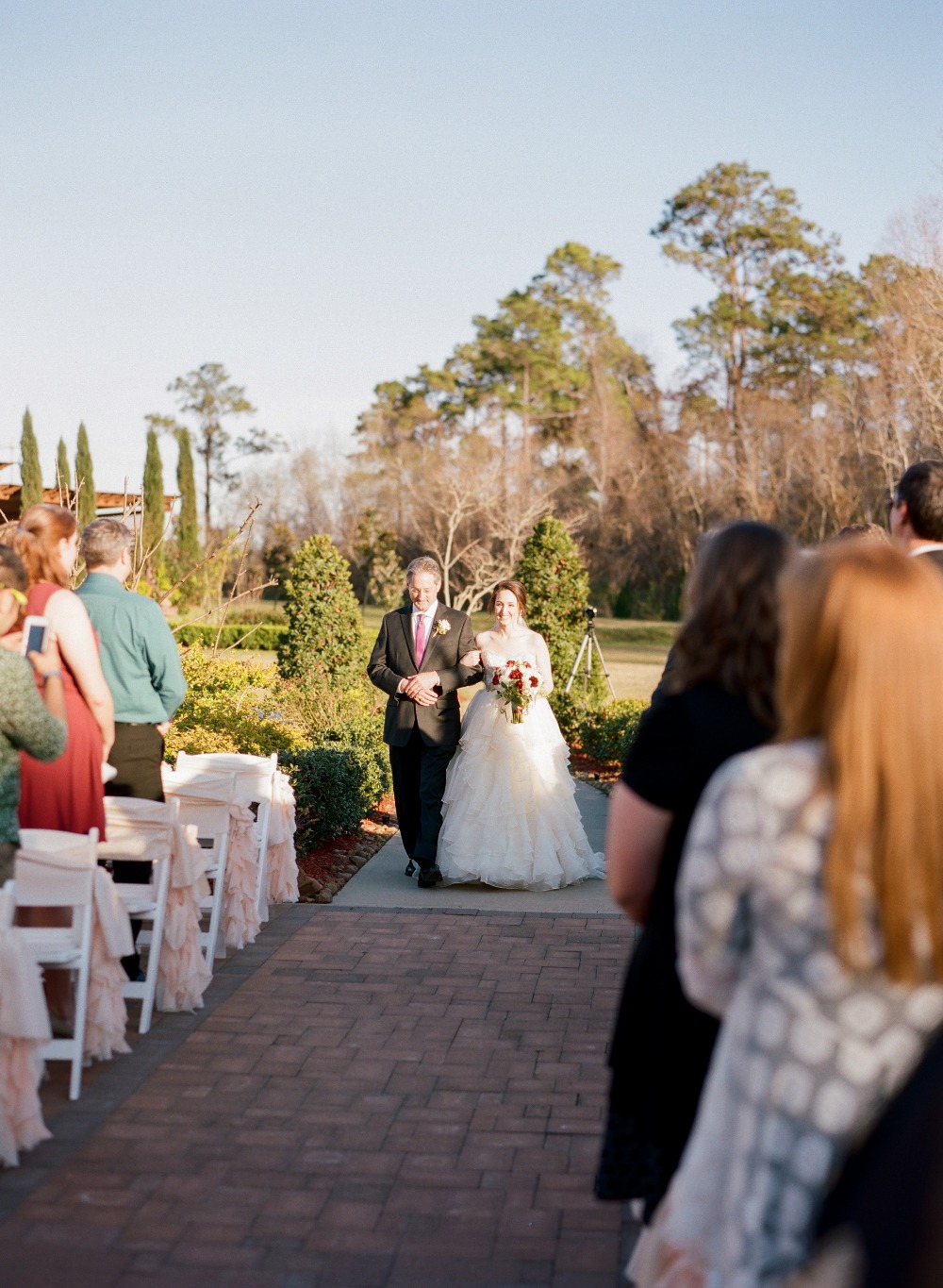 chic-maroon-and-gold-texas-wedding