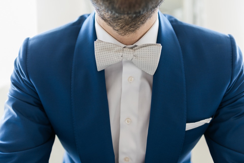 royal blue groom suit
