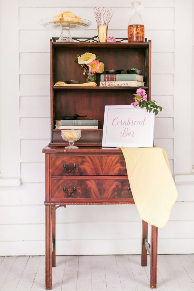 vintage furniture setting the stage for your southern wedding