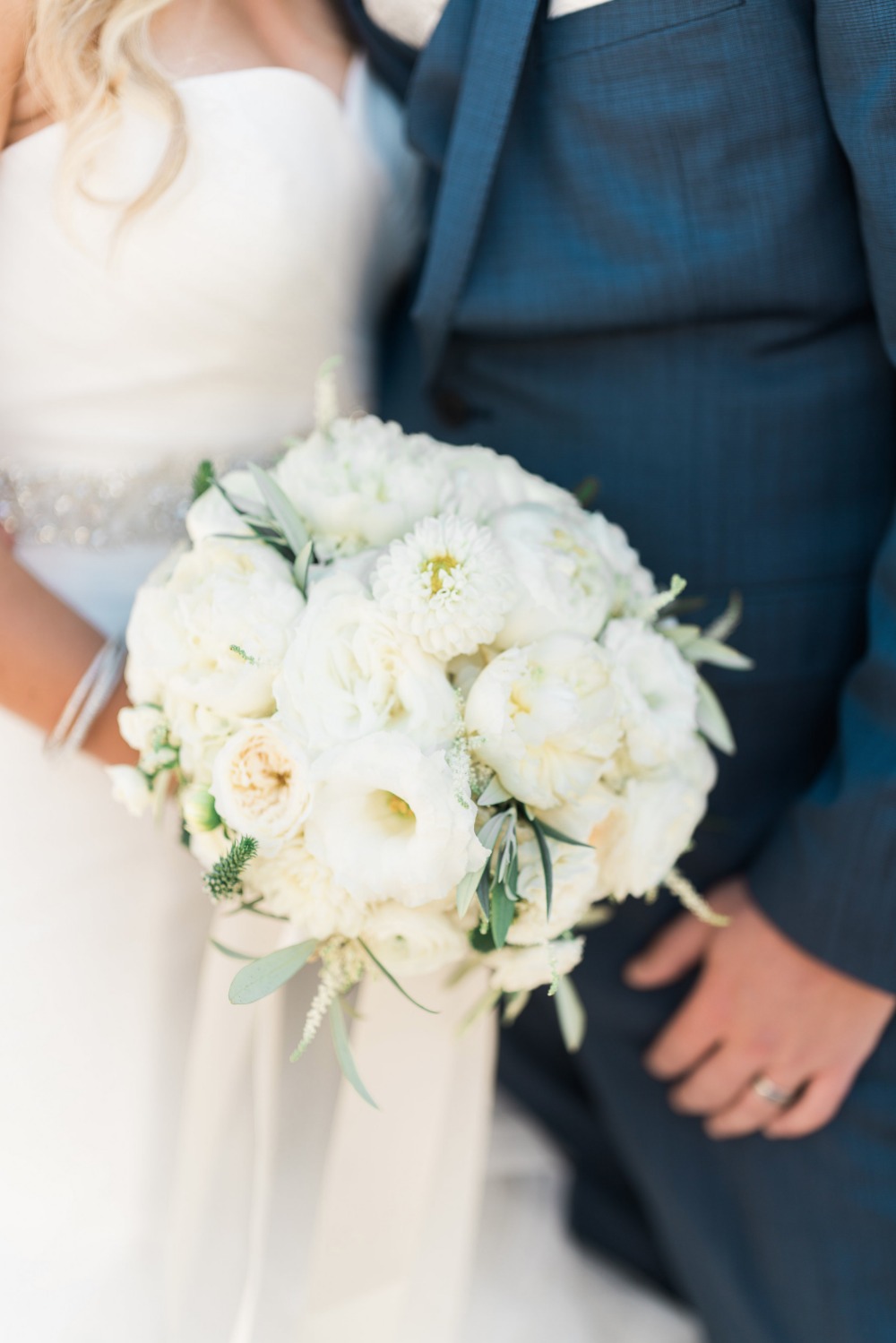 White wedding bouquet