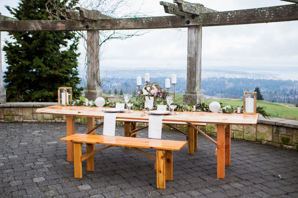 classic elegant sweetheart table