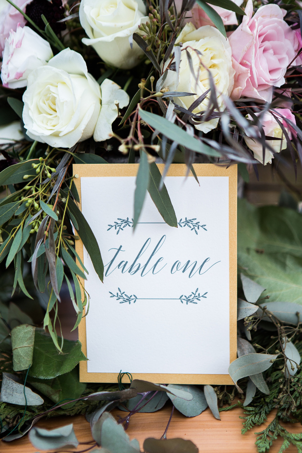 pretty paper table numbers