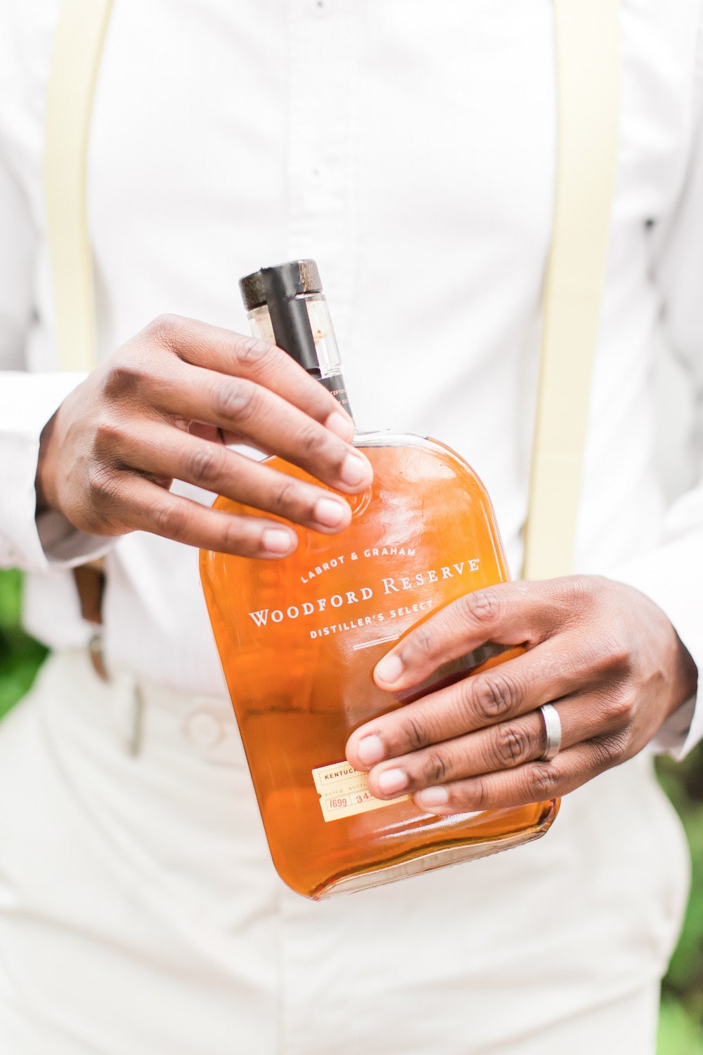 gift your groom with his favorite bottle of liquor