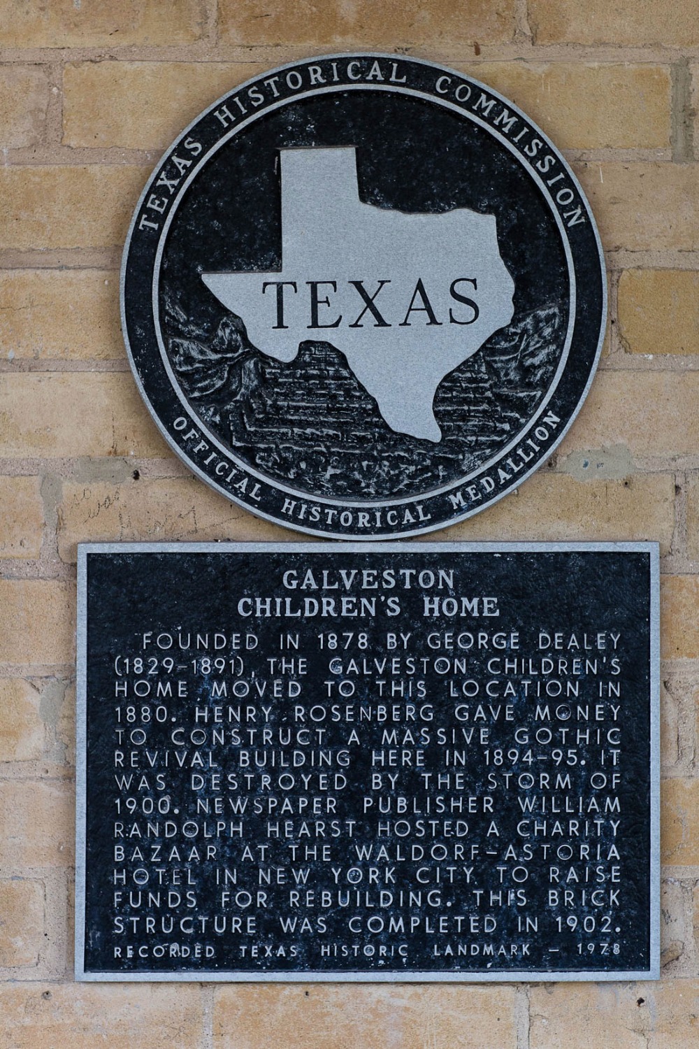 Bryan Museum plaque
