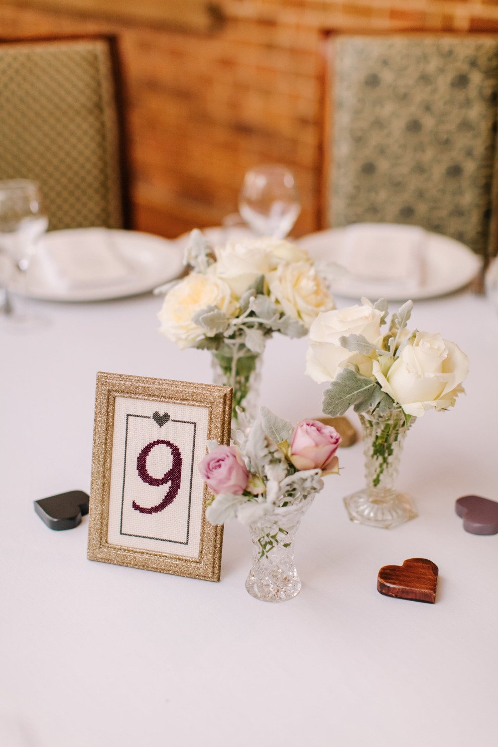 cross stitch wedding table numbers