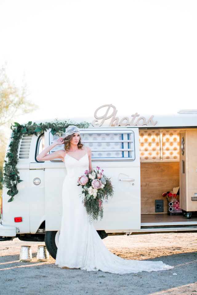 The Fotobooth Bus is perfect for your boho wedding