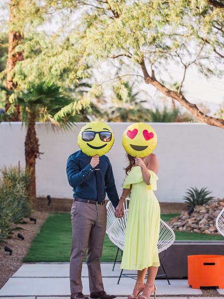 Copy This Emoji Engagement Photo