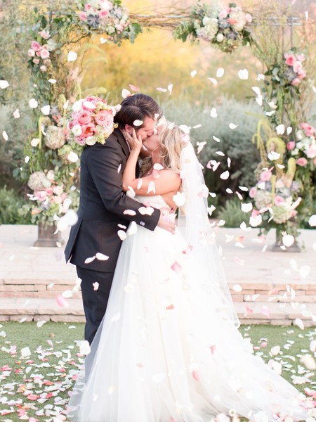 Breathtaking Blush and Coral Wedding