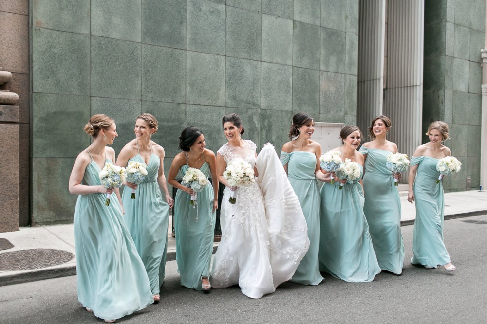 Mix n match bridesmaid dresses