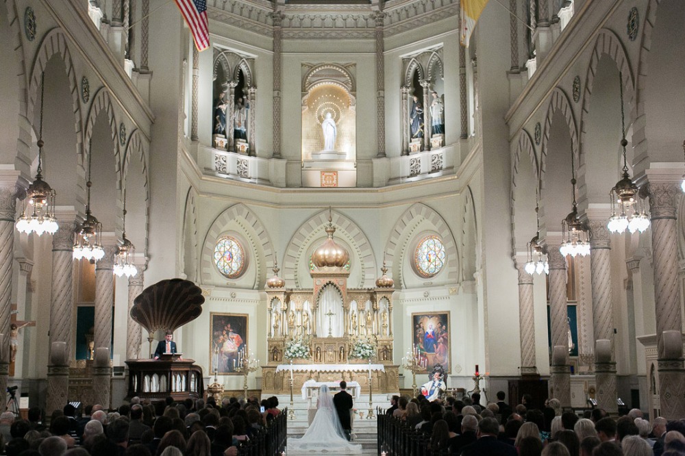 New Orleans cathedral wedding