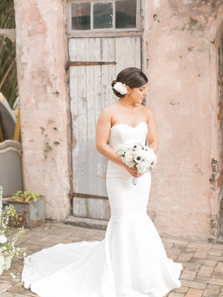 What Happens in New Orleans Blush Wedding