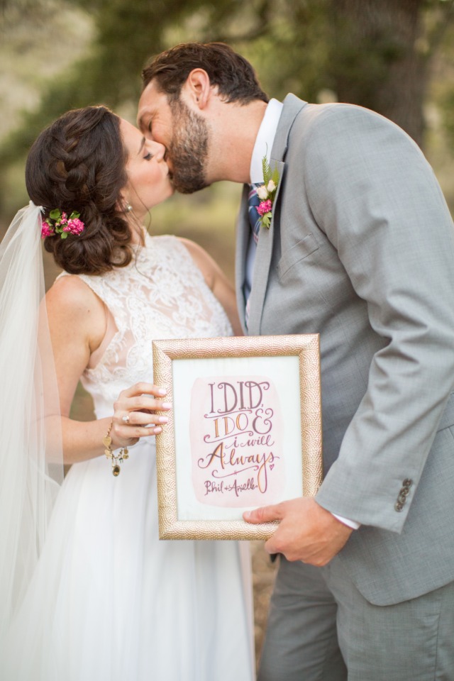 I did I do and I will always wedding sign