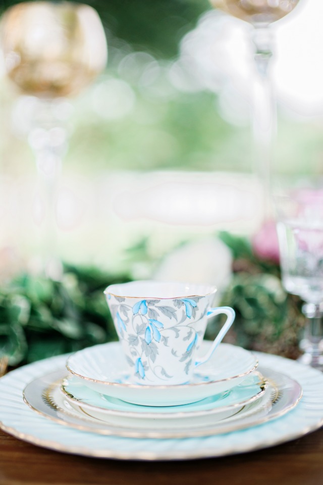 delicate vintage china from Vintage English Teacup