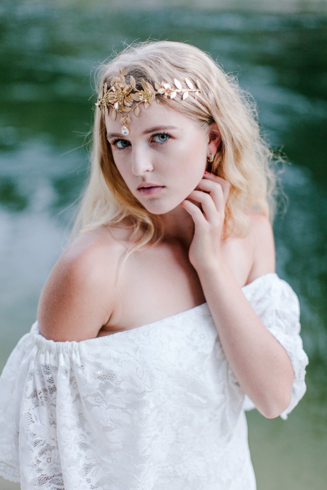 bohemian bridal hair and makeup