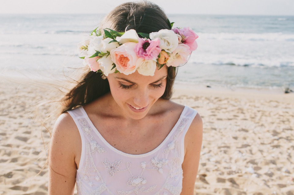 bridal flower crown perfect for a little boho style