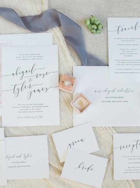 Free Samples from Shine Wedding Invitations