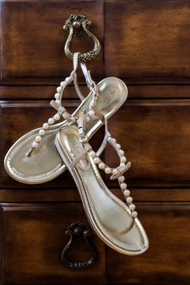 wedding sandals are perfect for parting