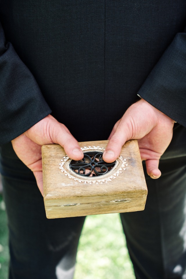 wedding rings box