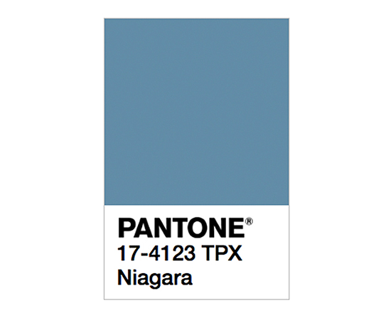 Pantone 2017 color of the year Niagara