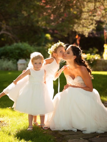 Preppy Blush and Ivory Wedding in Maine