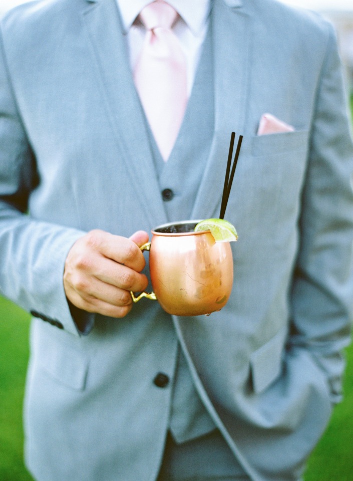 moscow mule wedding cocktail