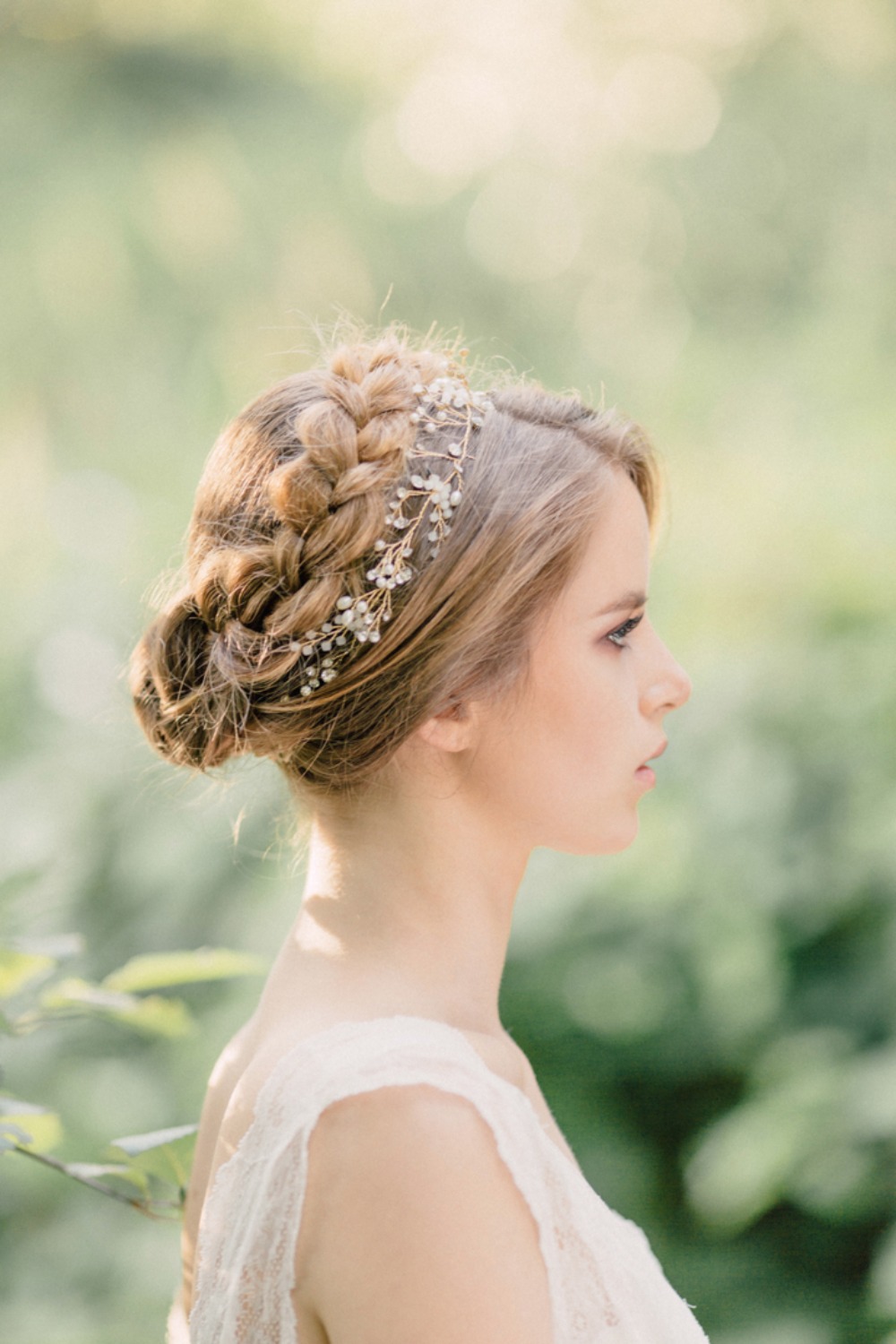 Gorgeous bridal hair